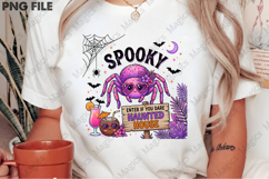Spooky Spider Haunted House PNG Product Image 2