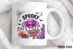Spooky Spider Haunted House PNG Product Image 3