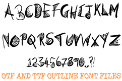Spooky Spiderwebs Font Halloween Real Lettering Spooky Ink A Product Image 2