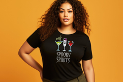 Spooky Spirits Halloween Embroidery