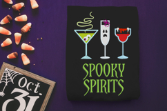 Spooky Spirits Halloween Embroidery