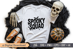 Spooky Squad SVG File | Spooky Halloween SVG Product Image 1