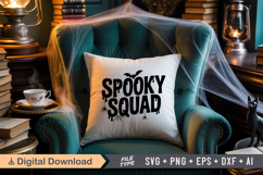Spooky Squad SVG File | Spooky Halloween SVG Product Image 3