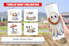 Tumbler Spooky Summer Ghosts Product Image 1