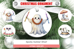Ornament Spooky Summer Ghosts Product Image 1