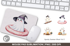 Mouse Pad Spooky Summer Ghosts Product Image 1