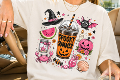 Spooky Summerween Coffee Sublimation PNG Product Image 2