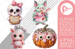 Spooky Bakery Monster Sublimation Product Image 1
