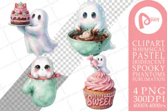 Spooky Bakery Monster Sublimation Product Image 1