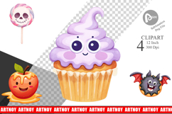 Spooky Sweet Treats Clipart Product Image 1