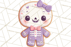 Haunted Bake Shop Delights Clipart PNG Cute Kawaii Pastels Product Image 3