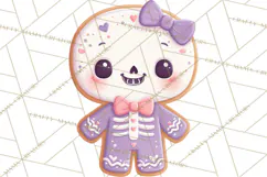 Haunted Bake Shop Delights Clipart PNG Cute Kawaii Pastels Product Image 3
