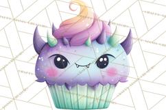 Haunted Bake Shop Delights Clipart PNG Cute Kawaii Pastels Product Image 3