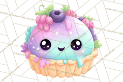 Haunted Bake Shop Delights Clipart PNG Cute Kawaii Pastels Product Image 2
