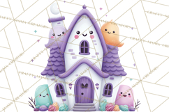 Haunted Bake Shop Delights Clipart PNG Cute Kawaii Pastels Product Image 4