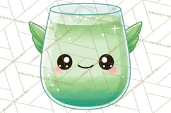 Haunted Bake Shop Delights Clipart PNG Cute Kawaii Pastels Product Image 3