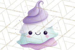 Haunted Bake Shop Delights Clipart PNG Cute Kawaii Pastels Product Image 2