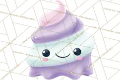 Haunted Bake Shop Delights Clipart PNG Cute Kawaii Pastels Product Image 3