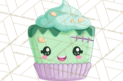 Haunted Bake Shop Delights Clipart PNG Cute Kawaii Pastels Product Image 2