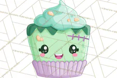 Haunted Bake Shop Delights Clipart PNG Cute Kawaii Pastels Product Image 2