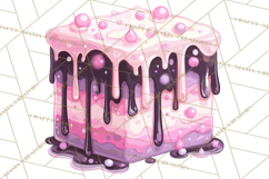 Haunted Bake Shop Delights Clipart PNG Cute Kawaii Pastels Product Image 2