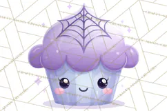 Haunted Bake Shop Delights Clipart PNG Cute Kawaii Pastels Product Image 2