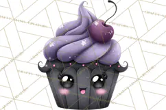 Haunted Bake Shop Delights Clipart PNG Cute Kawaii Pastels Product Image 3