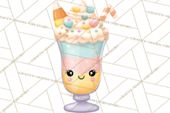 Haunted Bake Shop Delights Clipart PNG Cute Kawaii Pastels Product Image 4