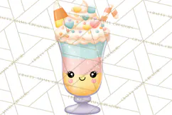 Haunted Bake Shop Delights Clipart PNG Cute Kawaii Pastels Product Image 4
