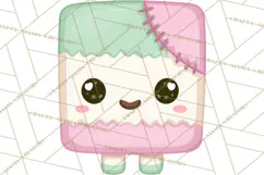 Haunted Bake Shop Delights Clipart PNG Cute Kawaii Pastels Product Image 5