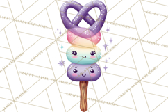 Haunted Bake Shop Delights Clipart PNG Cute Kawaii Pastels Product Image 2