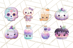 Haunted Bake Shop Delights Clipart PNG Cute Kawaii Pastels Product Image 4