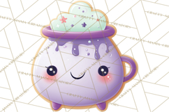 Haunted Bake Shop Delights Clipart PNG Cute Kawaii Pastels Product Image 2