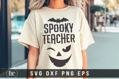 Spooky Teacher SVG | Funny Halloween SVG For Teacher Product Image 4