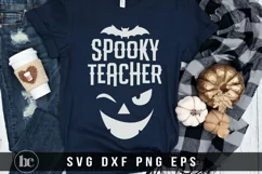 Spooky Teacher SVG | Funny Halloween SVG For Teacher Product Image 1