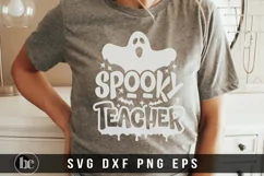 Spooky Teacher SVG | Funny Teacher Halloween SVG File Product Image 2