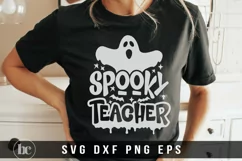 Spooky Teacher SVG | Funny Teacher Halloween SVG File Product Image 3