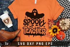 Spooky Teacher SVG | Funny Teacher Halloween SVG File Product Image 1