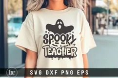 Spooky Teacher SVG | Funny Teacher Halloween SVG File Product Image 4