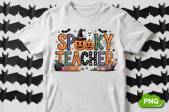 Spooky Teacher PNG | Halloween Sublimation | Halloween PNG Product Image 3