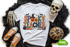 Spooky Teacher PNG | Halloween Sublimation | Halloween PNG Product Image 4