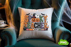 Spooky Teacher PNG | Halloween Sublimation | Halloween PNG Product Image 5