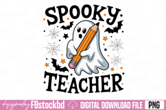 Spooky Teacher PNG Product Image 1