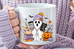 Spooky Teacher PNG, Teach Love Inspire Halloween Sublimation Product Image 4