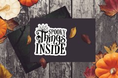 Spooky things Stickers PNG Product Image 3