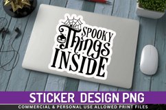 Spooky things Stickers PNG Product Image 1