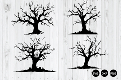 Spooky Trees SVG, Halloween Trees SVG, Dead Trees SVG Product Image 1