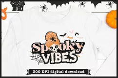Spooky Vibe PNG | Halloween Shirt Sublimation Product Image 2