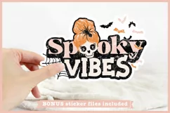 Spooky Vibe PNG | Halloween Shirt Sublimation Product Image 4