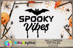 Halloween Shirt SVG / Spooky vibes SVG Product Image 3